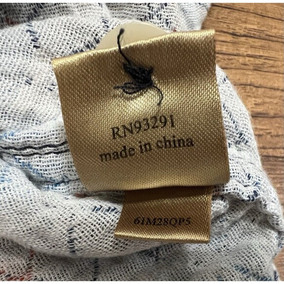 True Grit Button Up Shirt Mens Large Blue Red Plaid Flannel Long Sleeve Western - Picture 13 of 15